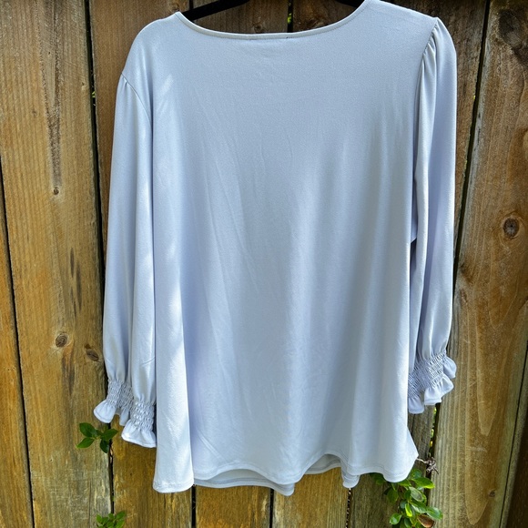 1X lilac gray Adrianna papell - Picture 5 of 5